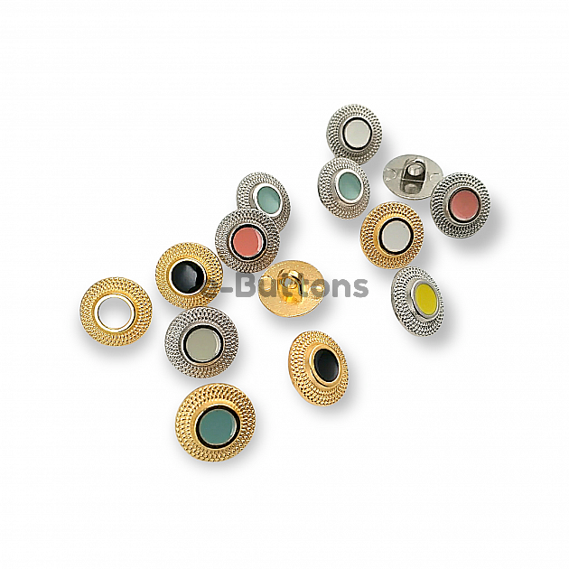 Enamel Dress Buttuns 12.5 mm -20 L Shirt Button E 1660