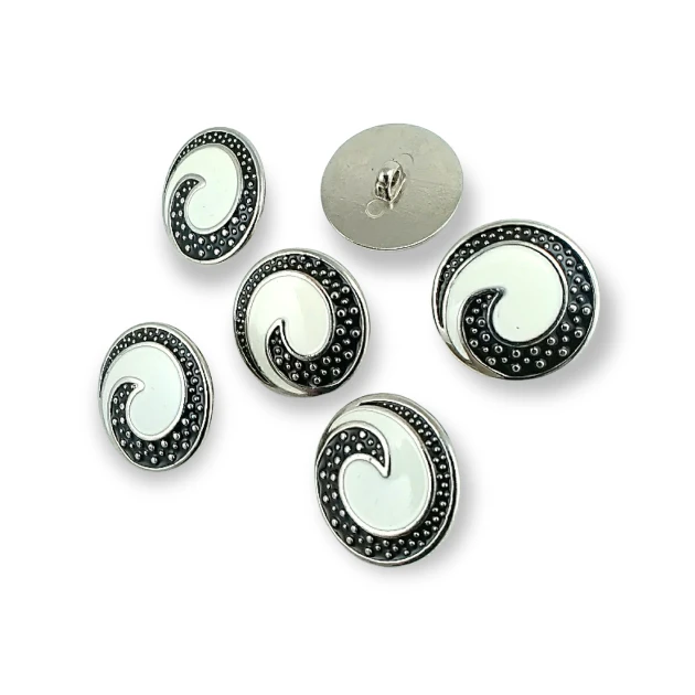 Şeffaf Mineli Ayaklı Düğme Ceket ve Mont Düğmesi 25 mm - 40 boy E 1678