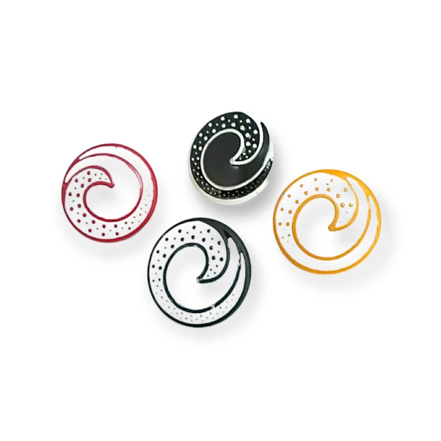 22 mm - 34 boy Renkli Mineli Mineli Ceket ve Hırka Düğmesi E 1679 MN