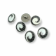 Transparent Enameled Button Jacket and Coat Cufflinks 17 mm - 28 L E 1680