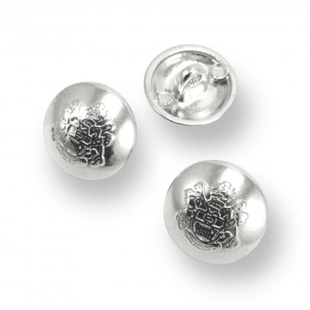 Blazer Jacket Button 17 mm - 28 L Emblem Patterned E 1874