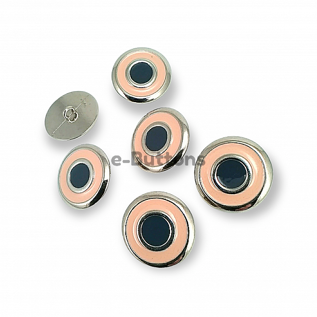 Enamel Jacket and Coat Button  22 mm - 36 L Set of 8 Spring Colors E 1949 SET8 V2