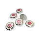 Enamel Jacket and Coat Button  22 mm - 36 L Set of 8 Spring Colors E 1949 SET8 V2