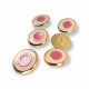 Enamel Jacket and Coat Button  22 mm - 34 L Set of 8 Spring Colors E 1949 SET8 V2