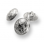 Blazer Jacket Shank 15 mm - 24 L Button Jacket Cufflinks E 266