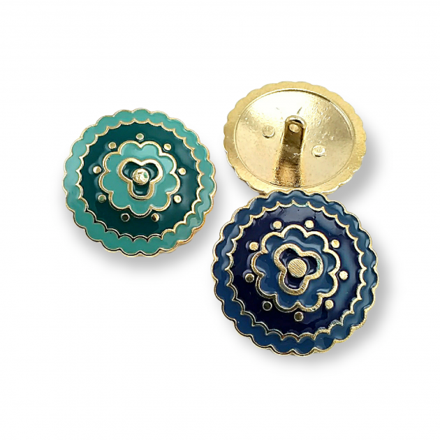 Enamel Coat And Coat Button With Leg 34 mm - 54 L E 536 AW22