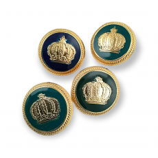 Enamel Shank Button - Jacket and Blazer Jacket Button 22,5 mm - 36 L E 559 Enamel Shank Button - Jacket and Blazer Jacket Button 22,5 mm - 36 L E 559