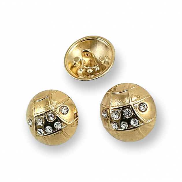 Rhinestones Buttons for Coat and Jackets  Shank Button 20 mm - 32 L E 700