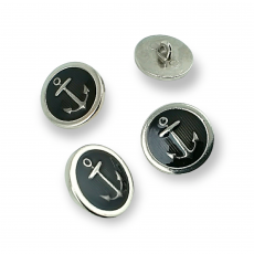 Enamel Button 20 mm - 32 L Blazer Jacket Button Ship Anchor Crest E 909 MN Enamel Button 20 mm - 32 L Blazer Jacket Button Ship Anchor Crest E 909 MN