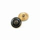 Enamel Blazer and Gold Plated Jacket Button 21 mm - 32 L E 965 V1
