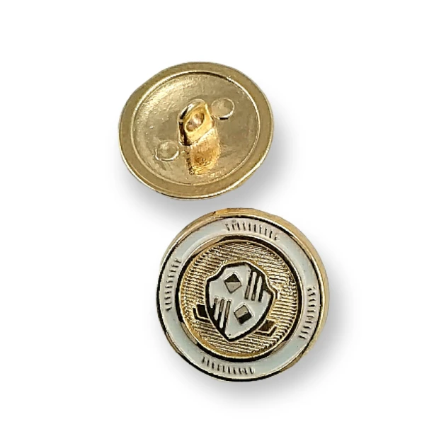 Enamel Shank Jacket Button- 21mm-34 L- E 965