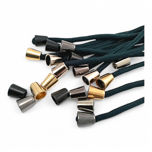 Metal Cord End Bell Model 6 mm Cord Entry Pear Model E 104