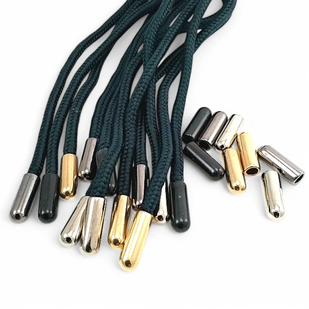 Metal Cord End 4.8 mm Cord Input Thick - Cylinder Model E 1333