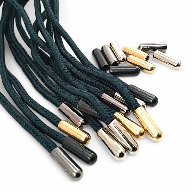 Metal Cord End 4.8 mm Cord Input Thick - Cylinder Model E 1333