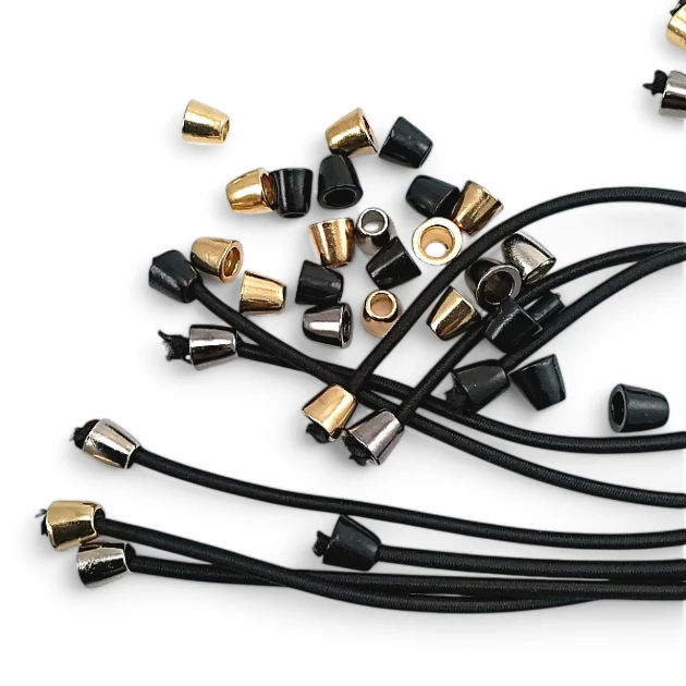 Metal Bağ Ucu 4 mm Kordon Girişli Çan Model - Armut Model Orta Boy E 92