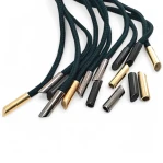 Büyük Boy Metal Bağ Ucu 5 mm Kordon Girişli Silindir - Estetik Model E 2009