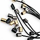 Cylinder Model Metal Cord End 4 mm Cord Input E 2062