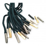 Metal Cord End 4.5 mm - 0,18" Cord Entry Elegant Model - Stylish Model E 2073