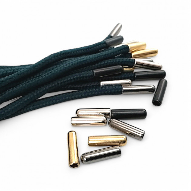 Metal Cord End 2 cm with 4.4 mm Opening E 2092