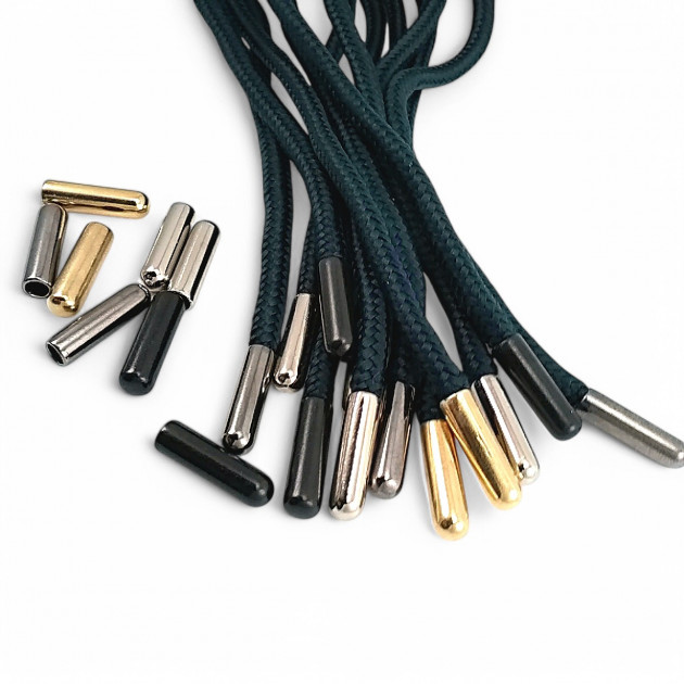 Metal Cord End 2 cm with 4.4 mm Opening E 2092