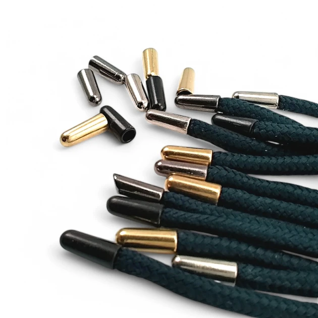 4 mm Kordon Girişli Metal Bağ Ucu Silindir Model - Ufak Boy E 2097