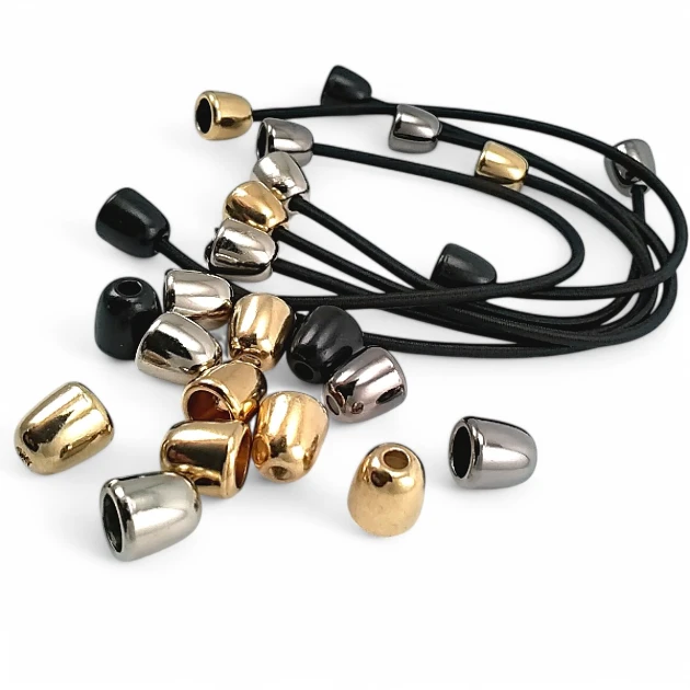 Zarif Metal Bağ Ucu 3,5 mm Kordon Girişli Çan Model - Armut Model E 213