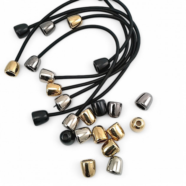 Metal Cord End Elegant 3.5 mm Cord Entry Bell Model - Pear Model E 213