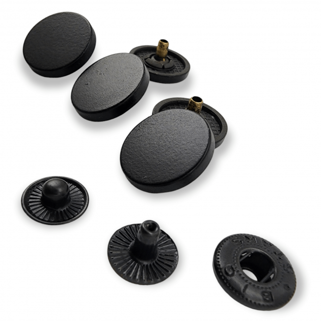 17 mm - 28 Size Flat Coin Type Snap Button 54 System Set of 4 E 1717 17 mm - 28 Size Flat Coin Type Snap Button 54 System Set of 4 E 1717