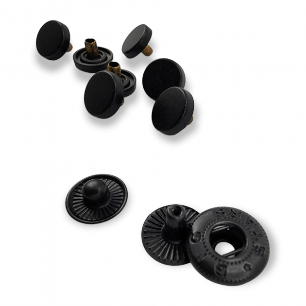 10 mm - 16 Boy Düz Para Tipi Çıt Çıt Düğme 54 Sistem 4 lü Takım E 1990