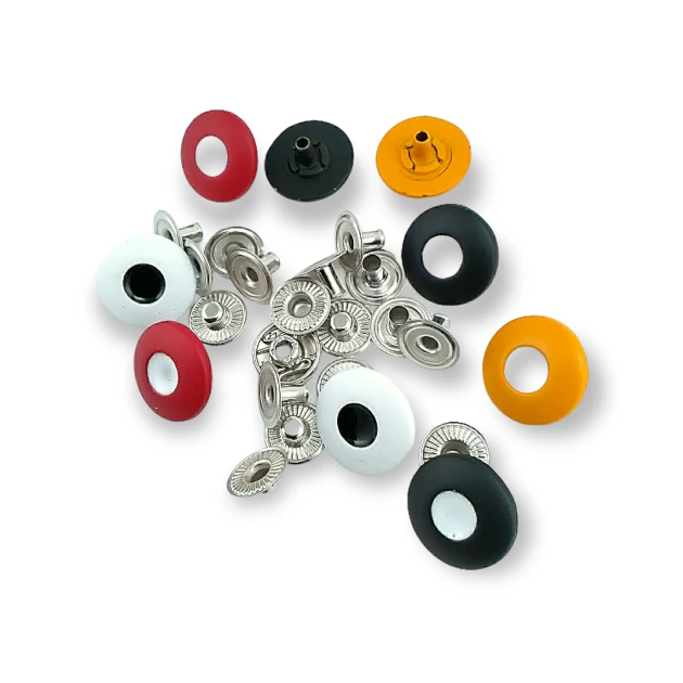 16 mm / 0.63 in / 26L Zinc Alloy Enamel Snap Fastener E 667 MN V1