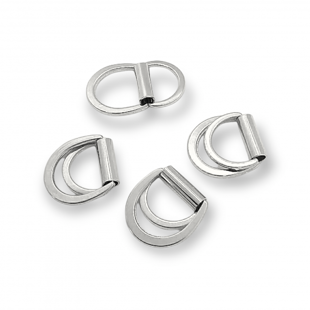 Çift D Halka Kemer ve Çanta Tokası Toka 14 mm E 1773