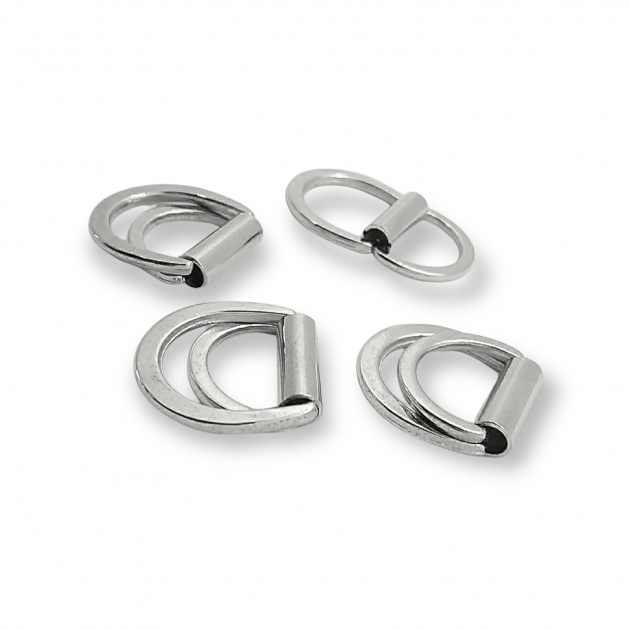 Çift D Halka Kemer ve Çanta Tokası Toka 14 mm E 1773