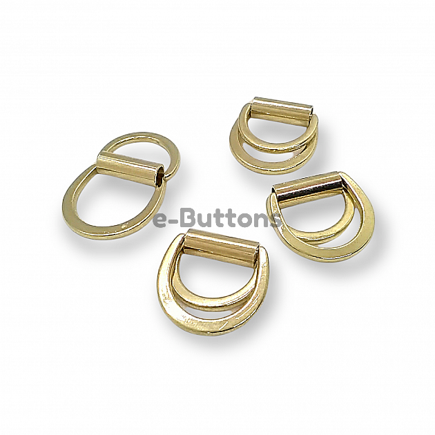 Double D Ring Buckle Belt and Bag Buckle 14 mm E 1773