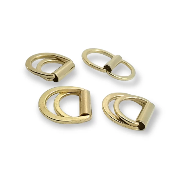 Double D Ring Buckle Belt and Bag Buckle 14 mm E 1773