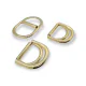 Double Ring D Buckle 3 cm Belt and Adjustment Buckle Metal E 1991
