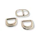 Double Ring D Buckle 3 cm Belt and Adjustment Buckle Metal E 1991