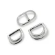 Double Ring D Buckle 3 cm Belt and Adjustment Buckle Metal E 1991