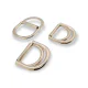 Double Ring D Buckle 3 cm Belt and Adjustment Buckle Metal E 1991