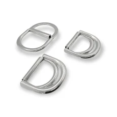 3 cm Çift Halka D Toka Kemer ve Ayar Tokası Metal E 1991