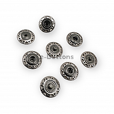 Sewing Snap Fasteners Button 16 mm 26 L Triangle Pattern E 2228