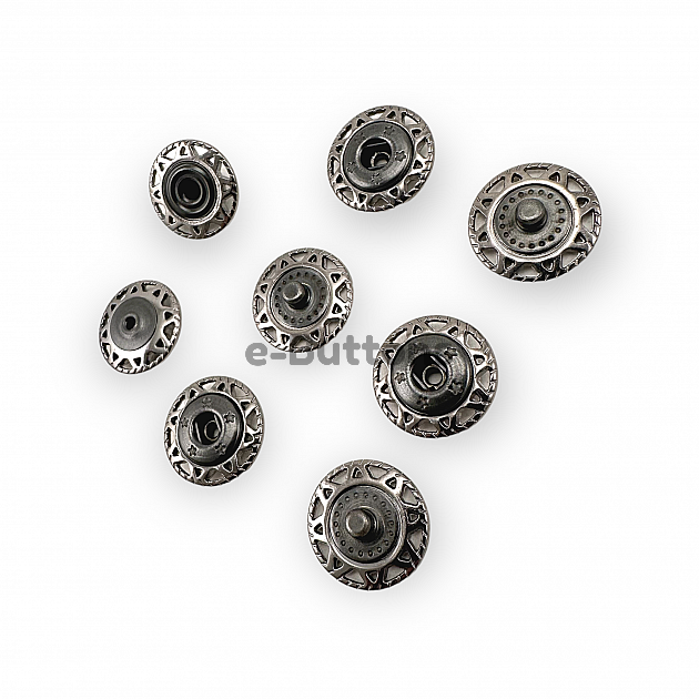 16 mm 26 L Sewing Snap Fasteners Button Triangle Pattern E 2228