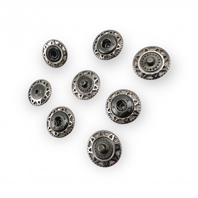 Sewing Snap Fasteners Button 16 mm 26 L Triangle Pattern E 2228