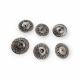 Sewing Snap Fasteners Button 1" Motif Patterned 25 mm 40 L E 2229
