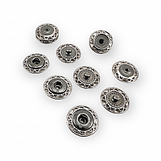 Sewing Snap Fasteners Button 16 mm 26 L Motif Pattern E 2231