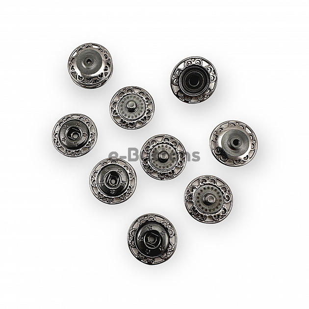 Sewing Snap Fasteners Button 16 mm 26 L Motif Pattern E 2231