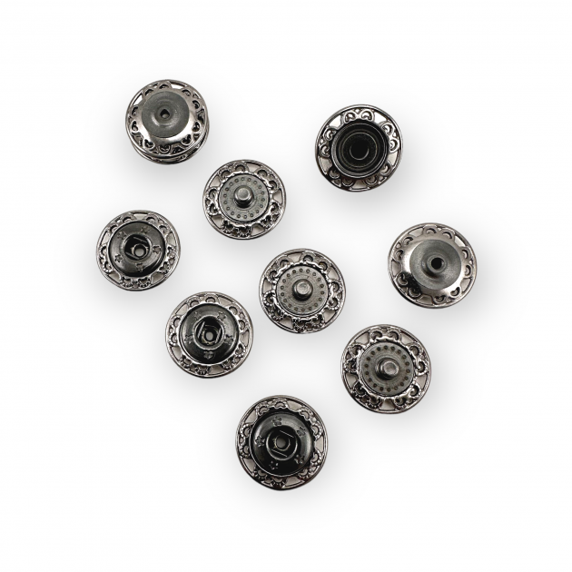 Sewing Snap Fasteners Button 16 mm 26 L Motif Pattern E 2231