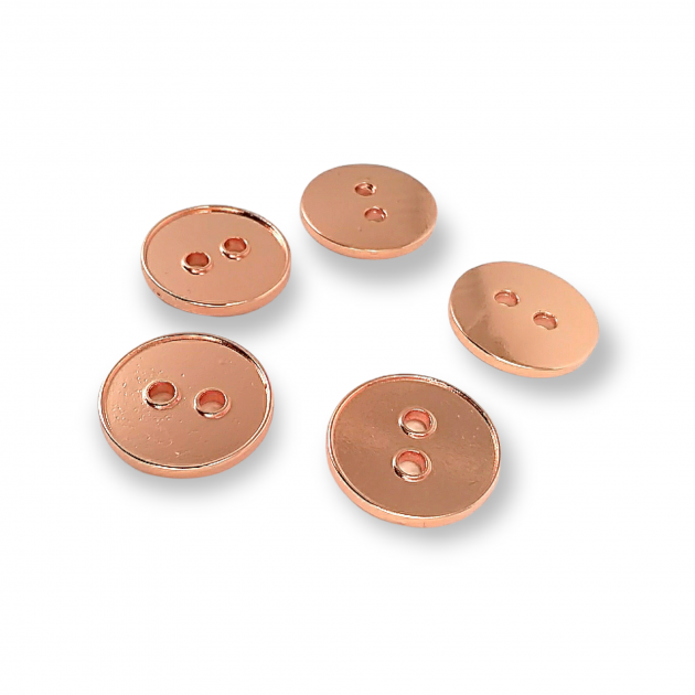 18 mm - 28 boy Mineli İki Delikli Metal Düğme Ceket Hırka kaban Düğmesi E 1547