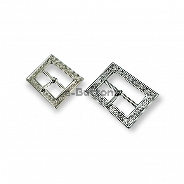 Belt Buckle 3 cm Metal Patterned E 810