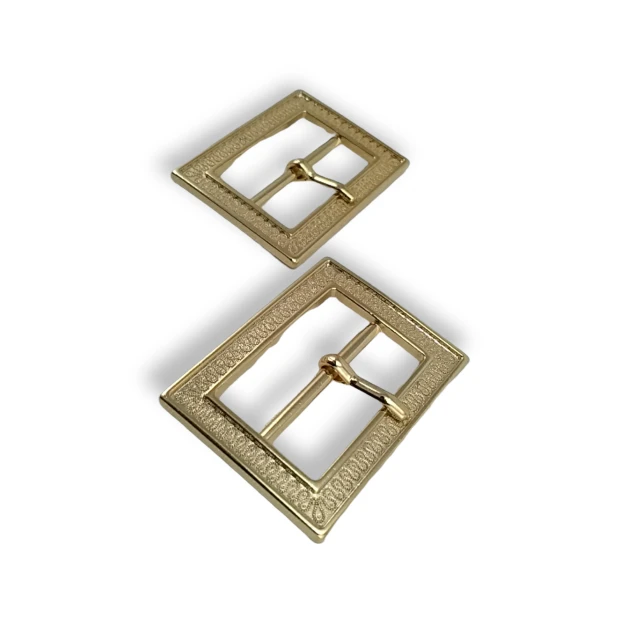 3 cm Metal Desenli Ve Dilli Kemer Tokası E 810