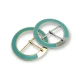 5 mm Ring buckle Metal Center Bar Belt Buckle E 842